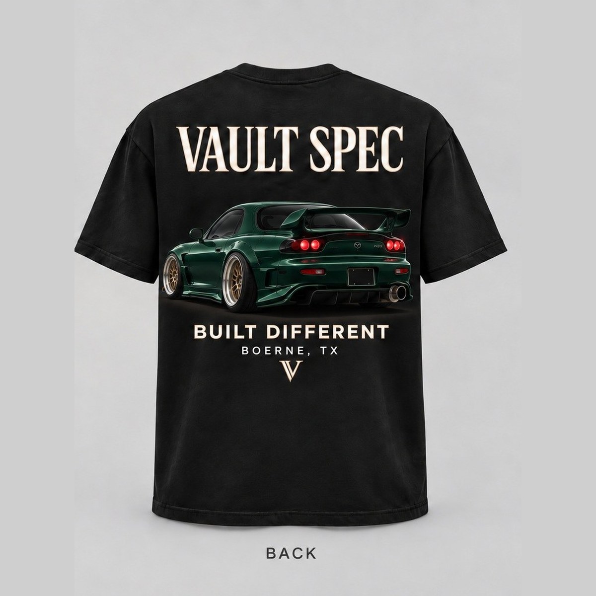 Vault Spec Pearl RX-7 Tee — back print